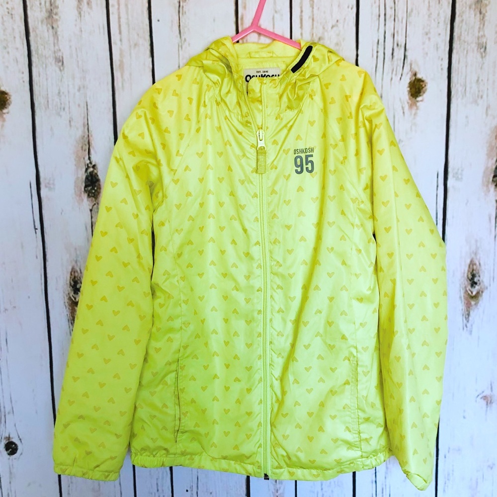 OshKosh B’Gosh Girls Windbreaker 💛YELLOW💛Size 12